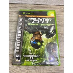 Tom Clancy's Splinter Cell Chaos Theory Microsoft Xbox Original 2005 CIB M-Rated